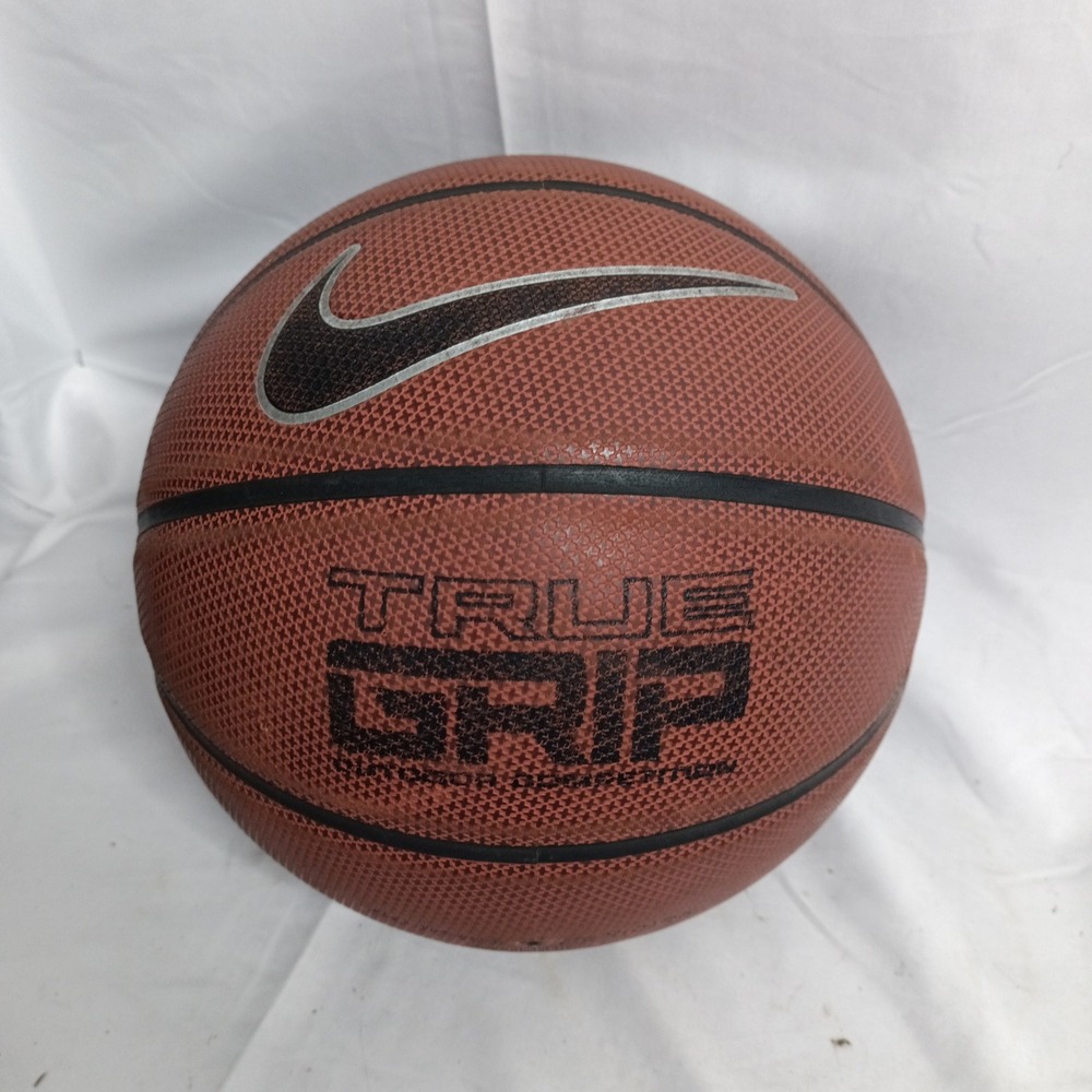 Nike True Grip Outdoor Competition Basketball Size 7 29.5 Amber Black BB0506-801